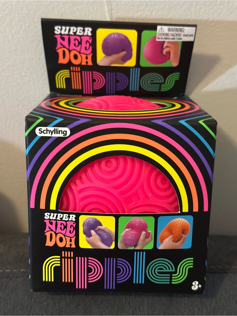 NeeDoh Super Ripple (Original)  Pink - NWT